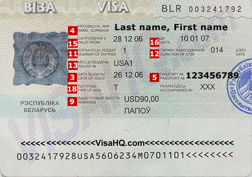 Belarus Visa Belarus Visa