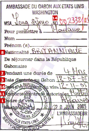 Gabon Visa Gabon Visa