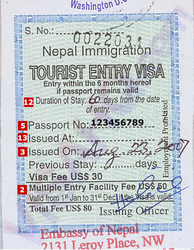Nepal Visa Nepal Visa
